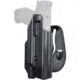 Black Scorpion Outdoor Gear OWB Paddle Holster, Walther PDP 5in w/ X300, Right Hand, Carbon Fiber, HC03-PADDLE-PDP5X300CFRH