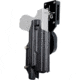 Black Scorpion Outdoor Gear Pro Heavy Duty Competition Kydex OWB Holster, Glock 17, 19, 19X, 22, 31, 44, 45 w/ X300, Right Hand, Black Shell Black, HCD1-USPSABS-GL17X300BK