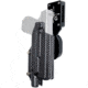 Black Scorpion Outdoor Gear Pro Heavy Duty Competition Kydex OWB Holster, Glock 17, 19, 19X, 22, 31, 44, 45 w/ X300, Right Hand, Black Shell Carbon Fiber, HCD1-USPSABS-GL17X300CF