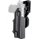 Black Scorpion Outdoor Gear Pro Heavy Duty Competition Kydex OWB Holster, Springfield Armory Prodigy 5in w/ X300  , Right Hand, Black Shell Black, HCD1-USPSABS-PRODI5X300-BK