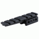 4in Long Dovetail To Weaver/Picatinny Cantilever w/1 5/8in Clamping Length,Matte Black