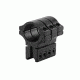 Model 264 1.53in Triple Strap Dovetail Ring,High,Single,Matte Black