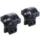 BKL Technologies Model 463 1in Double Strap Dovetail Rings, 14mm