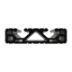 Blac-Rac 10in T-Channel Mount, Black/Gray, 25010