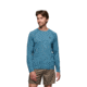 Black Diamond Alpenglow Long Sleeve Crew - Mens, Creek Blue, Medium, AP7520924064MED1