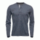 Black Diamond Attitude Mens Long Sleeve Henley Shirt, Captain, Large, APCY26413LRG1
