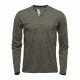 Black Diamond Attitude Mens Long Sleeve Henley Shirt, Sergeant, Medium, APCY26301MED1