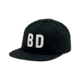 Black Diamond BD Washed Cap, Black/Off White, One Size, AP7230299244ALL1