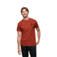 Black Diamond Boulder Short Sleeve T-Shirt, Burnt Sienna, Medium, AP7524046044MED1