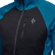 Black Diamond Coefficient LT Hybrid Hoody - Mens, Kingfisher/Black, Large, AP7440519038LRG1