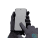 Black Diamond Deploy Wind Hood Gloves, Carbon/Glacier, Extra Small, BD8017429642XSM1
