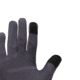 Black Diamond Deploy Wind Hood Gloves, Carbon/Glacier, Large, BD8017429642LRG1