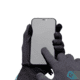 Black Diamond Deploy Wind Hood Gloves, Carbon/Glacier, Large, BD8017429642LRG1