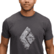 Black Diamond Engineered Diamond Short Sleeve Tee - Mens, Anthracite, Medium, AP7524720001MED1