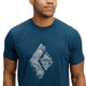 Black Diamond Engineered Diamond Short Sleeve Tee - Mens, Indigo, Medium, AP7524724013MED1