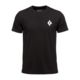 Black Diamond Equipment For Alpinist Short Sleeve T-Shirt - Men's, Black, Extra Large, APYL4X015XLG1