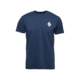 Black Diamond Equipment For Alpinist Short Sleeve T-Shirt - Mens, Indigo, Extra Large, APYL4X4013XLG1