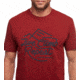Black Diamond Live Climb Repeat Tee - Mens, Red Oxide, Large, AP7300376010LRG1