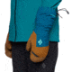 Black Diamond Mercury Mitts - Women's, Azurite, Small, BD8010244022SML1