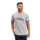 Black Diamond Mini Stacked Short Sleeve Tee - Mens, Nickel Heather, Medium, AP7524891014MED1