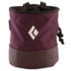Black Diamond Mojo Zip Chalk Bag-Plum-S/M