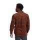Black Diamond Project Flannel - Mens, Basalt/Iron Red Plaid, Large, AP7440639719LRG1