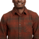 Black Diamond Project Flannel - Mens, Basalt/Iron Red Plaid, Large, AP7440639719LRG1