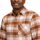 Black Diamond Project Flannel - Mens, Clay/Off White Plaid, Medium, AP7440639718MED1