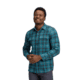 Black Diamond Project Twill Long Sleeve Shirt - Mens, Creek Blue/Charcoal, Small, AP7530919660SML1