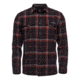 Black Diamond Shed, Heavy Brush Long Sleeve Flannel Shirt - Mens, Black Plaid, Medium, SS7530609052MED1-DEMO
