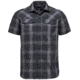 Black Diamond Short Sleeve Benchmark Shirt - Men's, Large, Black/Anthracite/Carbon Plaid, AP7530039005LRG1