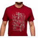 Black Diamond Ski Gear Tee - Mens, Dark Crimson, Extra Small, AP7300746003XSM1