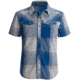 Technician Short Sleeve Shirt - Mens-Denim/Aluminum Plaid-Small