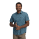 Black Diamond Wingate Short Sleeve Shirt - Mens, Charcoal BD Glyphs, Large, AP7530119666LRG1
