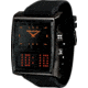 Black Dice Duo Project Men's Watch - Black Case, Orange/Black Display BLABD-049-04