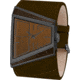 Black Dice Hustle Men's Watch - All Brown, Leather Strap BLABD-003-11