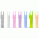 Black Eagle Arrows Standard Nock - Fluorescent Yellow - Dozen, Flo Yellow, Standard Arrow Diameter, Nock-0001