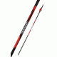 Black Eagle Arrows Carnivore Ultra-Lightweight Fletched Arrow - .003in 6 Pack, Black/Red/White, 30-50 lb draw weight CARN-30-50-FLETCHED-0004
