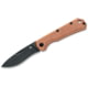 Black Fox Ciol Folding Knife, 2.76in, 440C, Micarta Copper Handle, 01FX892
