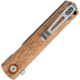 Black Fox Spear Linerlock Zebrawood, BF783ZW