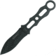 Black Fox Throwing Knife, 3.25 blade, Skeletonized handle, 02FX060