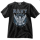 Black Ink Navy Emblem T-Shirt, Mens, Black, Large, 80210-033