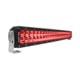 Black Oak LED Curved Double Row Combo Red LED Predator Hunting Light Bar, 30in, Black, 30CR-D3OS