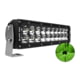 Black Oak LED Pro Series Double Row Combo Infrared LED Light Bar, 10in, 850nm Infrared Wavelength, Black, 10IR-850