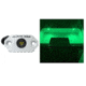 Black Oak LED Rock Accent LED Light, White Housing, Green, MAL-G