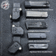 Black Scorpion Outdoor Gear Ambidextrous Double Stack Magazine Pouch w/ Magnet, Ambidextrous, Black, MP08-3333-01BKMG