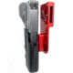 Black Scorpion Outdoor Gear Glock 17, 19, 22, 45 Pro Heavy Duty Competition Holster, Left Hand, Red Shell / Carbon Fiber, HCD2-USPSABS-GL17CFLH