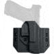 Black Scorpion Outdoor Gear Glock 19, 19X, 23, 32 OWB Kydex Holster, Right, Black, HC24-OWBCONCEL-GL19BK