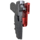 Black Scorpion Outdoor Gear Glock 34, 35 Pro Heavy Duty Competition Holster, Left Hand, Red Shell / Black, HCD2-USPSABS-GL34BKLH