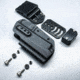 Black Scorpion Outdoor Gear Pro Competition OWB Holster, Sig Sauer P226 w/ Rail, Right Hand, Black, HC04-USPSA-P226R-BKRH
